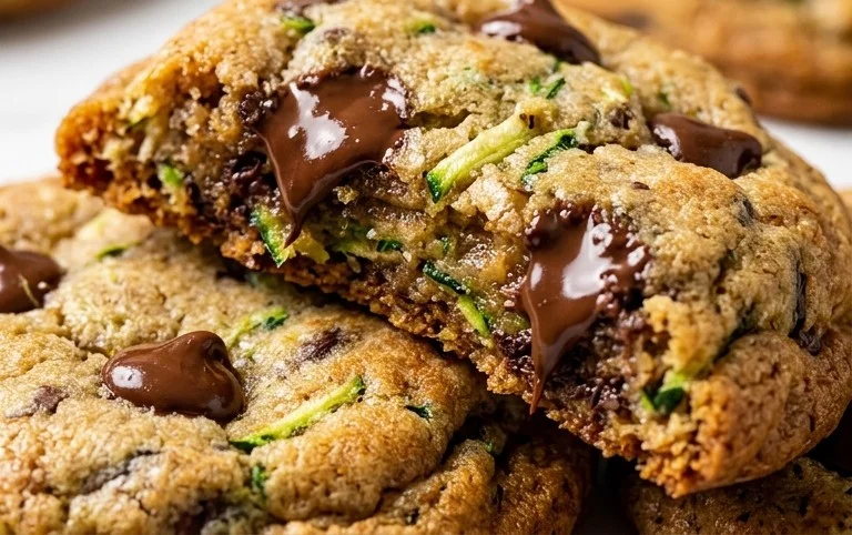 Zucchini Chocolate Chip Cookies
