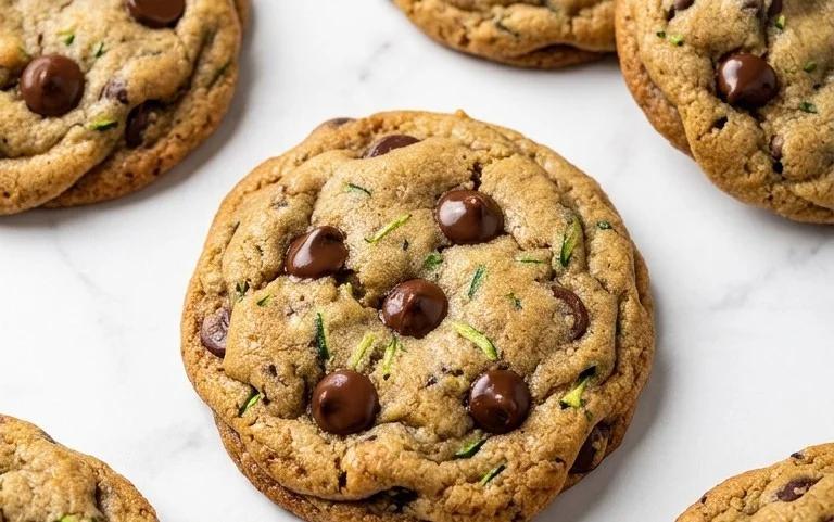 Zucchini Chocolate Chip Cookies
