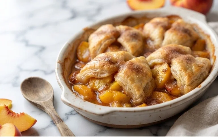 Peach Dumplings
