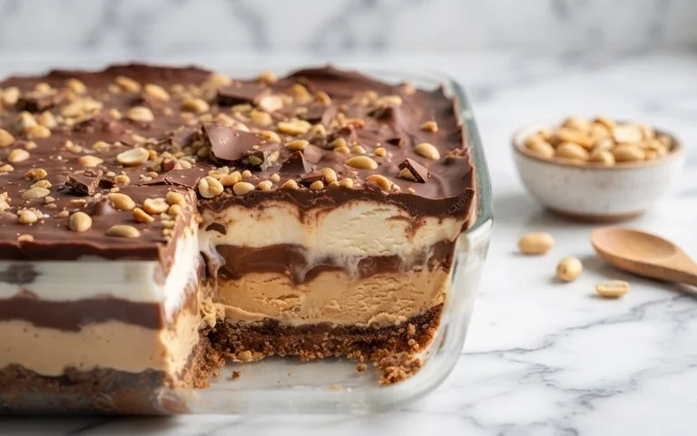 Buster Bar Ice Cream Dessert