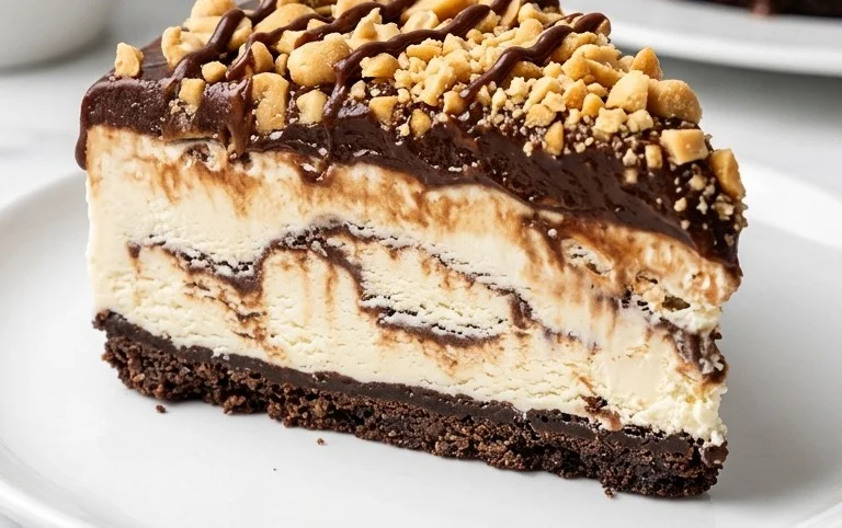 Buster Bar Ice Cream Cake