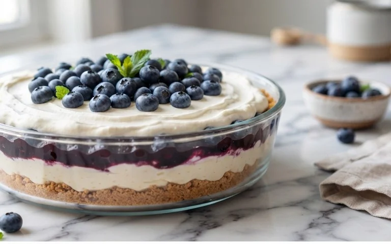 No-Bake Blueberry Yum Yum