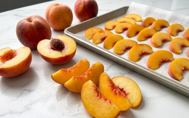 Freezing Peaches, How to Easily Freeze Peaches