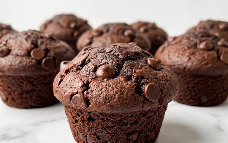 Double Chocolate Muffins