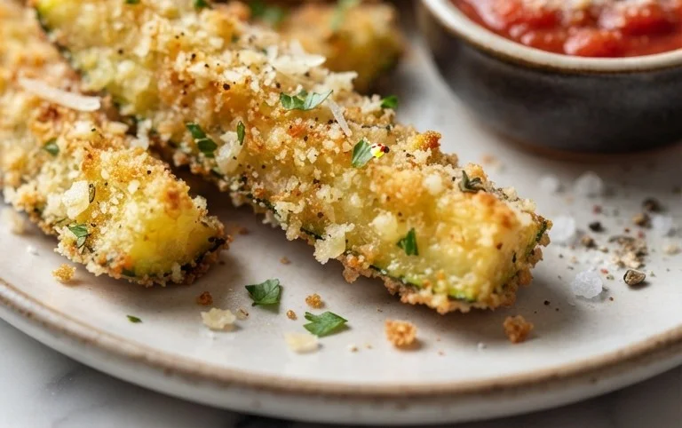 Baked Parmesan Zucchini Fries