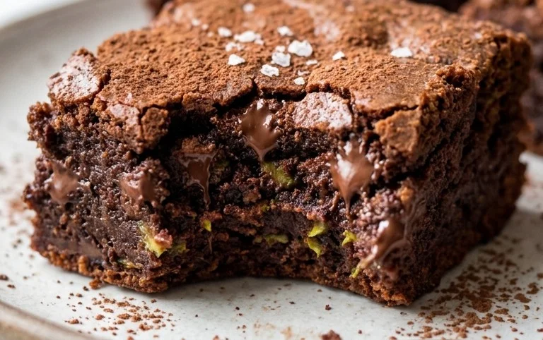 Secretly Healthy Zucchini Brownies