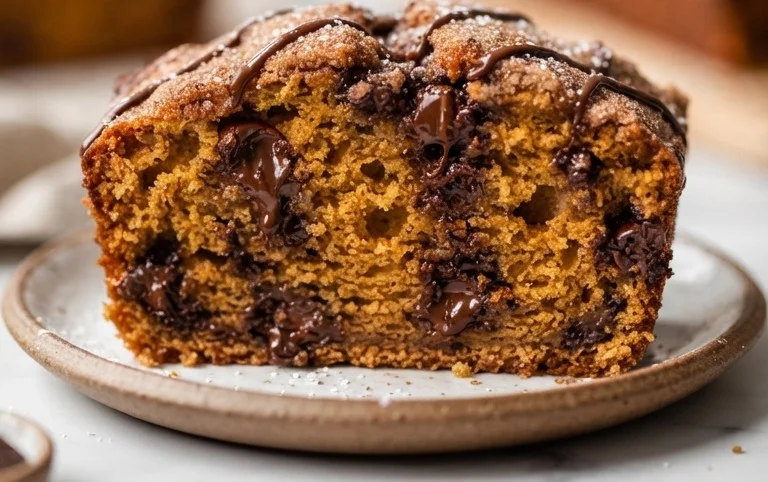 Pumpkin Chocolate Chip Bread